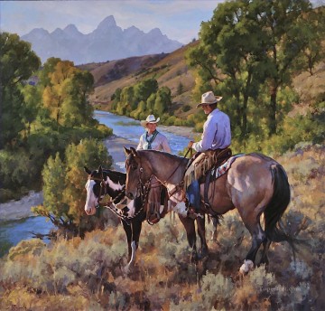 Indiana Cowboy Painting - Jason Rich